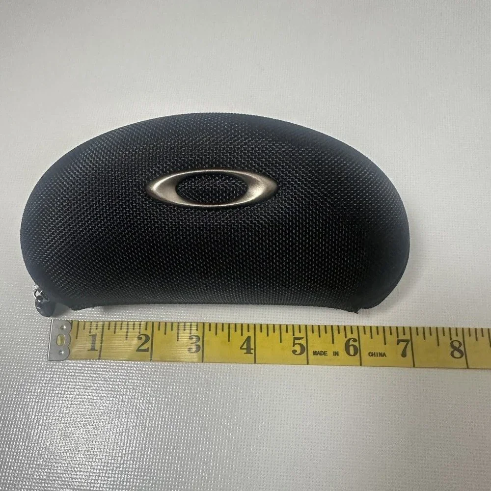 Oakley Sunglasses Case Hard Shell Black Zippered